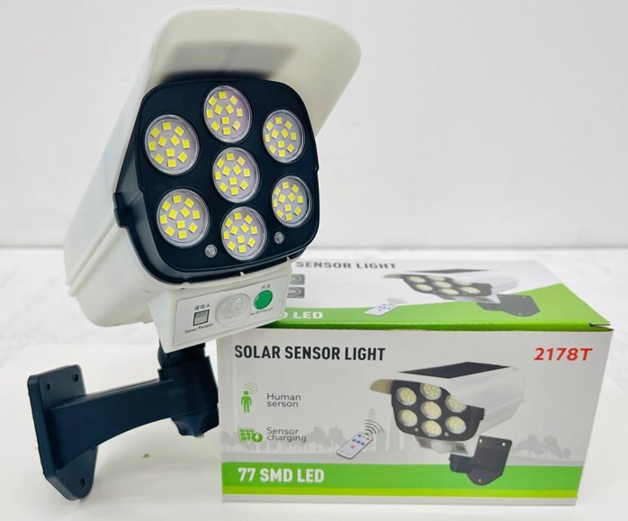 77 SMD LED Solar Sensor Light