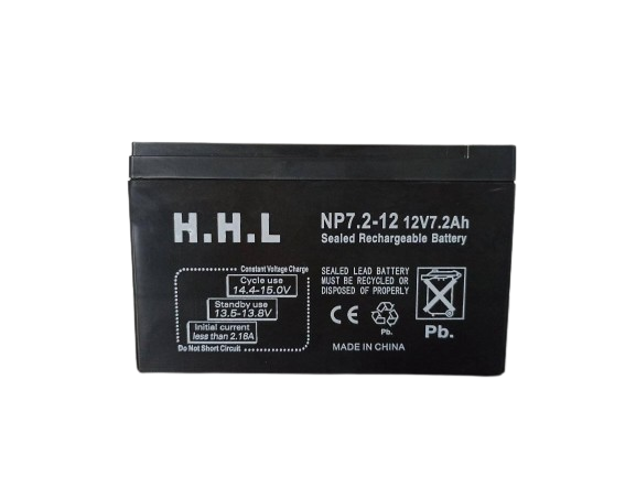 HHL Rechargeable UPS Batteries-12V 7.2Ah