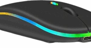 HP Bluetooth & Wireless Dual Model Mouse W10 (RGB Mouse) - Image 3
