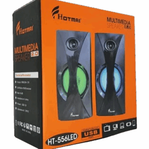 Hotmai HT-556 LED Multimedia Speaker 2.0 - Image 3