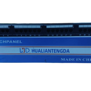HLTD 24 PORT CAT6 PATCH PANEL - Image 1