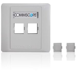 COMSCOPE 2 WAY NETWORK FACEPLATE - Image 4