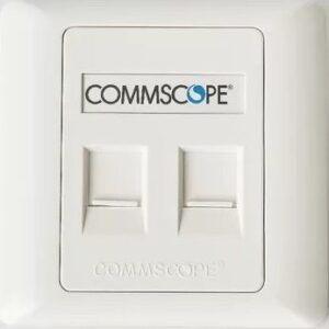 COMSCOPE 2 WAY NETWORK FACEPLATE - Image 3