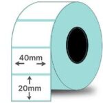 DIRECT THERMAL 40MM× 20MM   STICKER ROLL