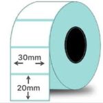 DIRECT THERMAL  30MM× 20MM  STICKER ROLL