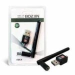 USB 2.0 WIRELESS WIFI ADAPTER 300MBPS WITH ANTENNA