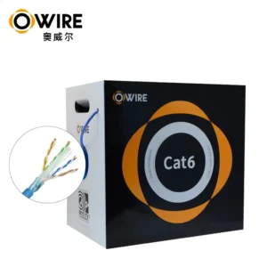 OWIRE-CAT6 UTP PURE COPPER LAN CABLE 305M BOX - Image 1
