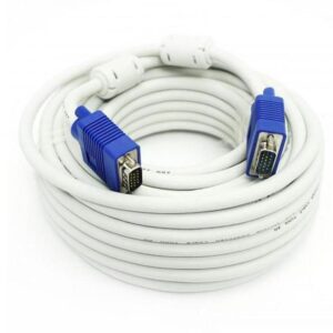 VGA CABLE 10M (WHITE) - Image 1